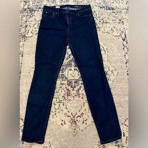 GAP Resolution True Skinny dark wash jean